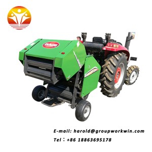 farm self-propelled hay baler,square hay baler, mini round hay baler