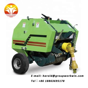 Economy square straw baler/ mini roll hay baler