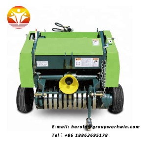 Economy square straw baler/ mini roll hay baler