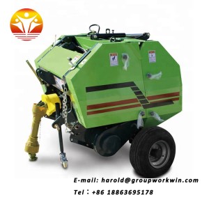 Economy square straw baler/ mini roll hay baler