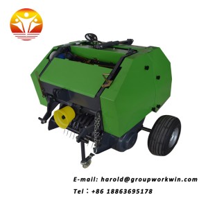 2018 Good performance farm equipment Chinese mini round/square hay baler