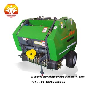 2018 Good performance farm equipment Chinese mini round/square hay baler