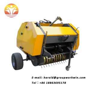 good quality agriculture machine mini hay baler walking tractor