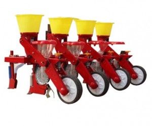 Tractor Maize Seeder Drill 4 Rows Corn planting machine