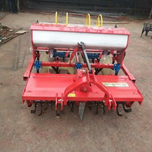 Tractor to drive 4 rows of miscellaneous grains seeder machine