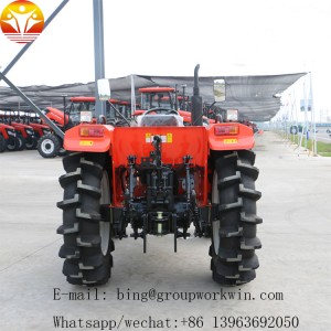 Wheel Tractor Type and CE Certificate Chinese 35hp 4wd small farm tractor with front end loader