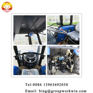 Chinese production china cheap farm 60hp 4wd tractor for agriculture