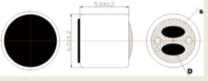 Noise cancelling  Electret Condenser Microphone