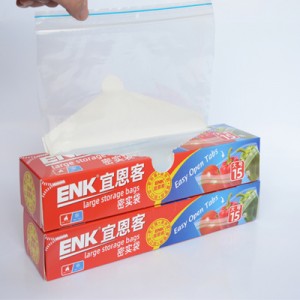 CLEAR POLY ZIPPER BAGS