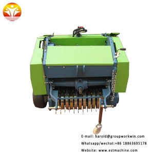 good quality mini round hay straw baler