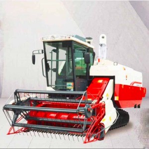 High Quality Machinery Small Wheel Type Combine Harvester