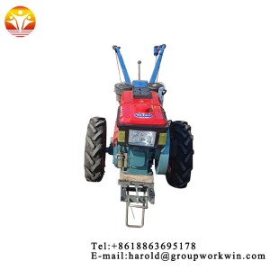 Modern two wheel rubber walking tractor price