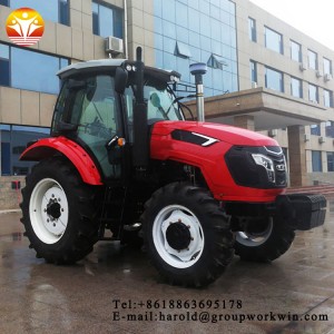 4WD High quality farm machinery tractor 120hp farm tractors for agriculture