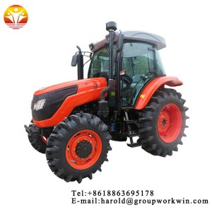 KUBOTA Similar 4x4 Wheel Agricultural Chinese Tractors Manufactures