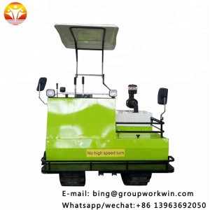 Cheap Agriculture Machinery Crawler Tractor Farm Track Rotary Tiller