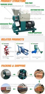 Weiwei feed making machine small rabbit feed pellet mill machine