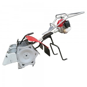 Hot-selling gasoline-powered paddy field weeder Home use two row paddy field special mower