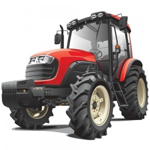Factory Direct New Design 90HP TB 4WD Strong Power Farm Multi-function Tractor