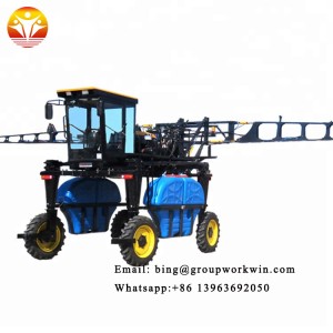 High Clearance Agricultural Garden Watering Farmland Pesticide Sprayer Machine for Field Pest