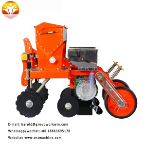 2 row corn seeder planter machine for tractor / maize seed planter
