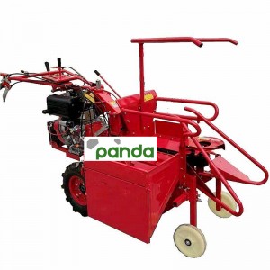 2 WT 1 row corn harvester