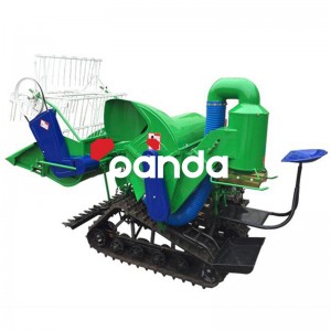 4LZ-0.8 mini rice combine harvester