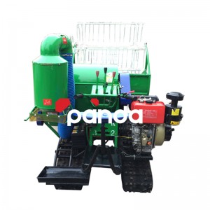 4LZ-0.8 mini rice combine harvester