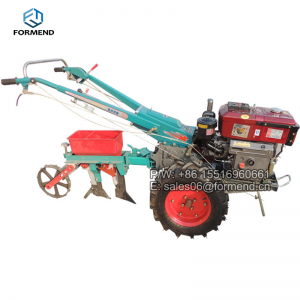 Hand starter Electric Starter Tractor machine of 18HP 2 wheel walking tractor for sale in China