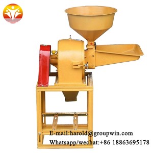 hot sale double hopper industrial dry plant crusher machine