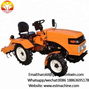 Good price china 12hp 15hp 20hp small mini garden farm tractor for sale in philippines kenya
