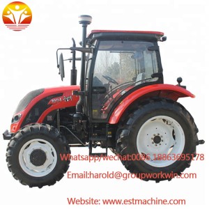 QLN agricultural 100 hp 4 WD farm wheel tractor for sale