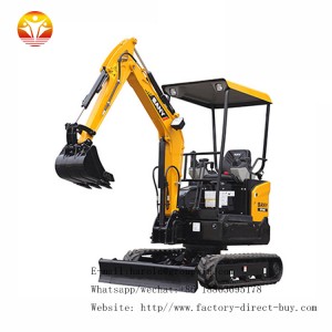 China Factory 2 Ton Mini Excavator Price With Rotatable Boom