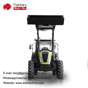 Chinese best price 95hp 954 4wd 110hp 4wd new design wheeled diesel big farming agriculture farm use tractor for sale