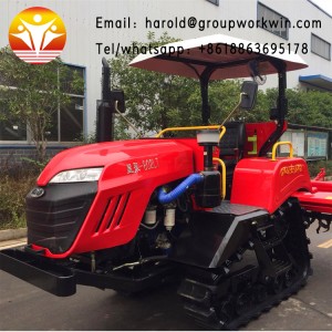 Agricultural Farm Equipment Small Crawler Tractor Rubber Track Tractors for Sale