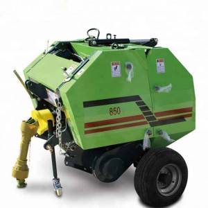 Manufacturer CE hydraulic small round hay baler with factory price