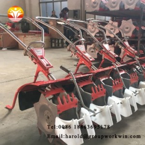 Agricultural weeding machine 1 row paddy field weeder