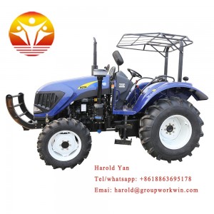Enfly DQ704 70hp 4wd shuttle gear JpV dual stage clutch plush ac cabin disc brake 12 cylinder engine garden tractor