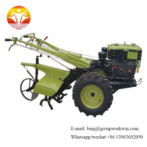 two cylinder air cooled diesel engine economic farm tractor