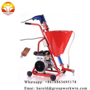 waterproofing coatings mortar plastering cement spraying machine