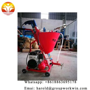 waterproofing coatings mortar plastering cement spraying machine