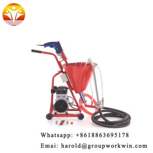 waterproofing coatings mortar plastering cement spraying machine