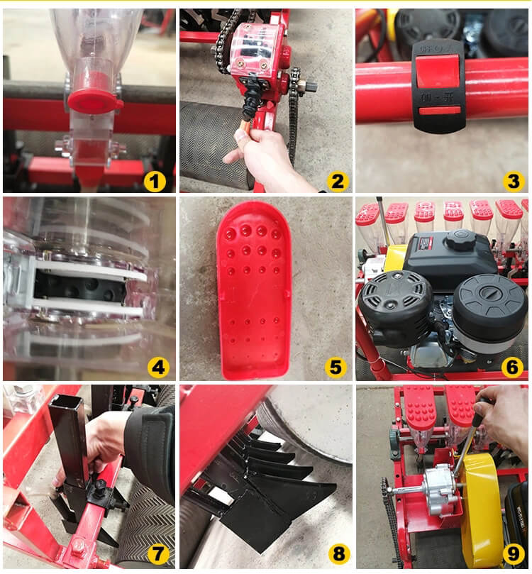 vegetable seedling planter onion seeder Detailed