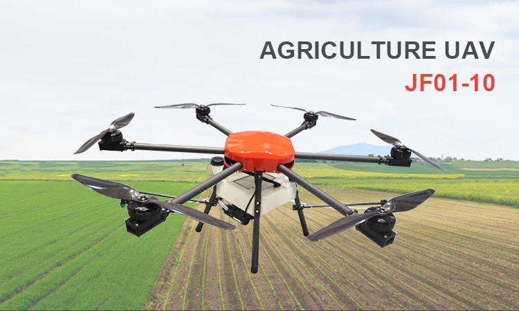 RTK 10 KG uav agricultural spraying drone for spraying trees