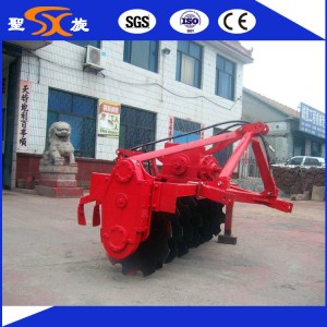 Single Side-Gearbox Transmission Square Beam Disc Harrow with 8 Gap Discs